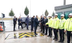 Tavşanlı'da bayramlaşmanın ardından güvenlik güçlerine ziyaret