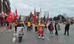 Tekirdağ'dan Çanakkale'ye yürüyorlar