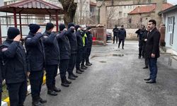 Tomarza'da güvenlik güçleriyle bayramlaşma ziyareti