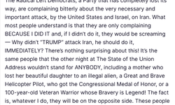 Trump'tan Demokratlara İran tepkisi: 'Ne yaparsam yapayım karşısında olacaklar'