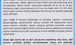 Uşak Valiliği firari hükümlünün ölümüyle ilgili açıklama yaptı