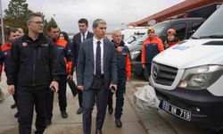 Vali Aktaş, AFAD'ın çalışmaları hakkında bilgilendirildi