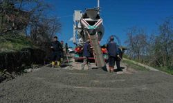 25 yıllık yol sorunu çözüme kavuşturuluyor