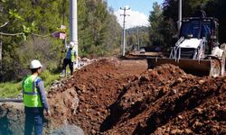 3 bin 800 metrelik su isale hattı yenilendi