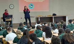 6. Sınıf öğrencilerine organik tarım ve kahverengi kokarca eğitimi verildi