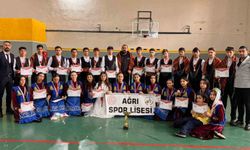 Ağrı Spor Lisesi bölge şampiyonu oldu