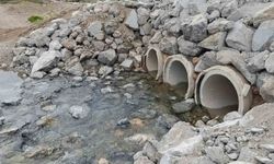 Akdağ Tabiat Parkı'nın çöken yolu tamir edildi