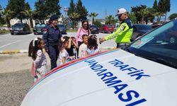 Aliağa'da, minik öğrenciler Jandarmayı yakından tanıdı
