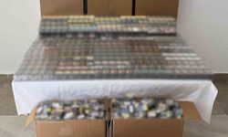 Antalya'da 1 milyon lira değerinde kaçak sigara ele geçirildi