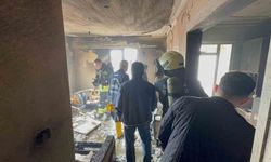 Bafra'da evde patlama: 1 kişi ağır yaralandı