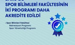 BARÜ'de Spor Bilimleri Fakültesinin iki programı daha akredite edildi