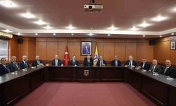 Başkan Memet Aslan OSBÜK zirvesi için Trabzon'da