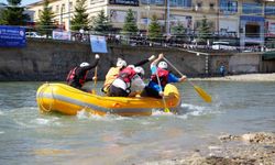 Bayburt'ta 'Üniversiteler Arası Rafting Türkiye Şampiyonası' başladı