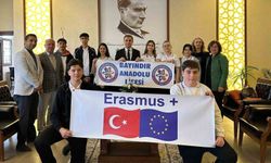Bayındır Anadolu Lisesi öğrencilerinden Erasmus öncesi anlamlı ziyaret