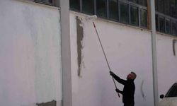 Bilecik'te kapalı pazar alanında bakım ve yenileme çalışması