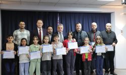 Bilecik'te 'Maarifin Kalbinde Ramazan' yarışmasında dereceye girenler ödüllendirildi
