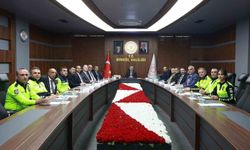 Bingöl'de İl Trafik Komisyonu, güvenli ulaşım için bir araya geldi