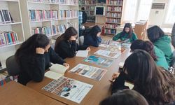 Bozdoğan'da öğrenciler kitapla buluştu
