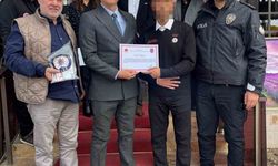 Bozüyük Açık Ceza Evi'ndeki hükümlüden örnek davranış