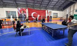 Bulanık'ta masa tenisi turnuvası coşkuyla başladı
