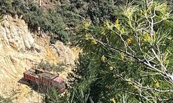 Buldan'da tartışmalı maden sahasında ağaç kesimi başladı