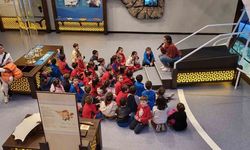 Bursa'da Öğrenciler GUHEM'de uzayın derinliklerine yolculuk yaptı