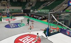 Bursaspor Basketbol Takımı'nı 1.20'lik minikler terletti