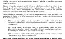 Çalışma ve Sosyal Güvenlik Bakanlığından maaşlarını alamayan maden işçileriyle ilgili açıklama