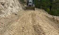 Çameli Belediyesi'nden arazi yollarında yoğun mesai