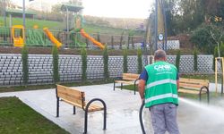 Canik'te parklar yaza hazırlanıyor