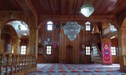 Çantı tekniğiyle inşa edilen çivisiz cami 2 asırdır ayakta