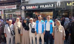 Çine'de hacı adayları dualarla uğurlandı