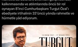 Cumhurbaşkanı Erdoğan, Turgut Özal'ı vefat yıl dönümünde andı