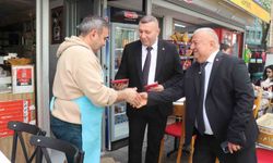 DESOB Başkanı Erbeği, Denizli esnafını ziyaret etti