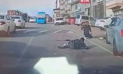 Direksiyon başında uyuduğu öne sürülen sürücü, kaldırımdaki yayalara çarptı