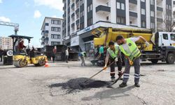 Diyarbakır'da hasarlı yollarda asfalt seferberliği