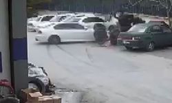 Drift atan, hızlı gelen kaza yapıyor