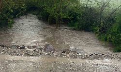 Düziçi'nde şiddetli yağış: Tarım arazileri ve yollar sular altında kaldı