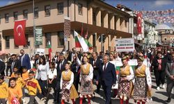 Edirne'de 23 Nisan coşkusu Balkanlardan gelen öğrencilerle birlikte yaşandı