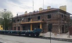Elazığ'da 79 yıllık tarihi tren istasyonu yenileniyor