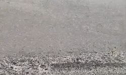 Elazığ'da dolu yağışı etkili oldu