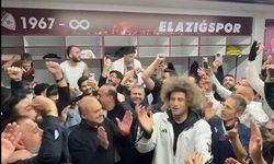 Elazığspor'dan davul klarnet eşliğinde kutlama