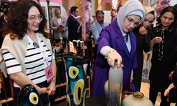 Emine Erdoğan, TOGEM-DER'in geleneksel 'Cemre Çarşısı'nın açılışına katıldı