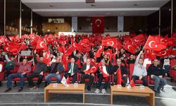 ERÜ'de milli maç heyecanı