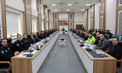 Erzurum Emniyeti'nde 'İlk Çeyrek' değerlendirmesi