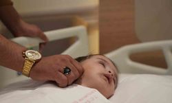 Erzurum Şehir Hastanesi'nde bir ilk: Kumsal bebek şifa buldu