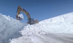 Erzurum'da 2 bin 900 rakımda karla mücadele