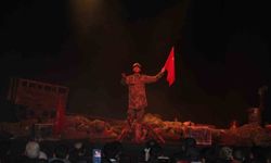Erzurum'da Çanakkale ruhu sahneye taşındı