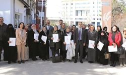 Erzurum'da kadınlara kırmızılahana ve kereviz yetiştiriciliği eğitimi