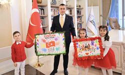 Esenyurt Belediye Başkan Vekili Aksoy'a 23 Nisan'da anlamlı ziyaret